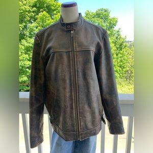 🪻 Perfect Buckle Bomber Leather Jacket 😍🪻